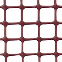 RETE PLASTICA BALCONE QUADRA TENAX  HDPE MARRONE MM 10X10 H.CM 100 ML 50