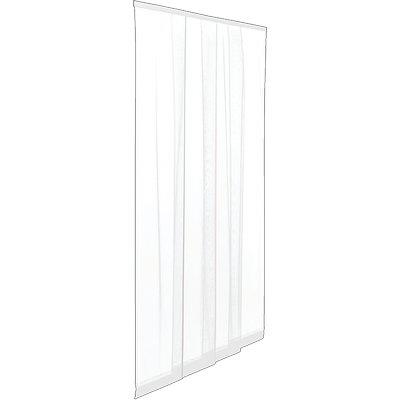 ZANZARIERA PORTA ECCO STRIP A STRISCE IRS  POLIESTERE BIANCO CM 140 H.CM 250