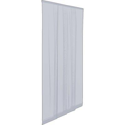 ZANZARIERA PORTA ECCO STRIP A STRISCE IRS  POLIESTERE GRIGIO CM 140 H.CM 250