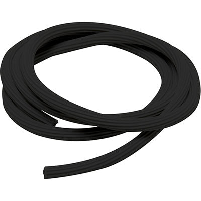 TONDINO FISSA ZANZARIERA LINEA C SANGIORGIO  GOMMA NERO MT 75