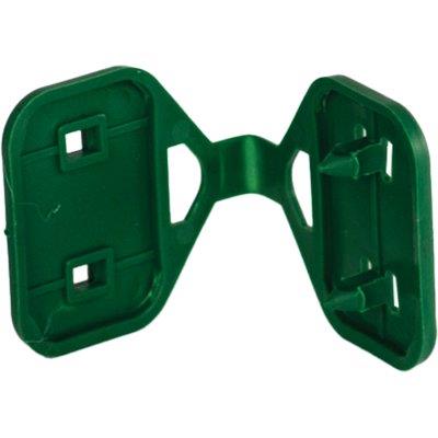 CLIP BOTTONE LEGARETE OMBRA TRIANGOLARE ITALIA - CF=PZ 50- 1 confezioni