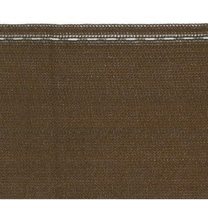 RETE OMBREGGIANTE FORTE MARRONE MINIROLL STARS  PE GR/MQ 130 L.MT 10 H.CM 100 + POLIECO
