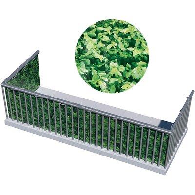 TELO BALCONE FRANGIVISTA STAMPATO STARS  PVC SIEPE GR/MQ 450 H.CM 90 L.MT 6 + CORDA