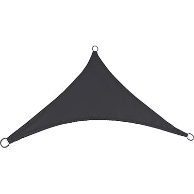 VELA OMBREGGIANTE LUXURY TRIANGOLARE STARS  POLIESTERE GRIGIO GR/MQ 180 MT 3,6X3,6X3,6