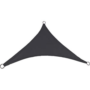 VELA OMBREGGIANTE LUXURY TRIANGOLARE STARS  POLIESTERE GRIGIO GR/MQ 180 MT 3,6X3,6X3,6