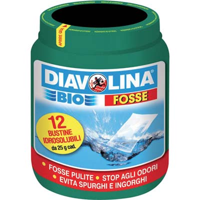 DIAVOLINA BIOFOSSE FACCO - 12 BUSTINE GR 25- 6 pezzi