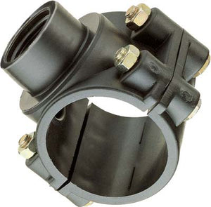 PRESA A STAFFA PN16 - MM 63X1F BULLONI 4- 5 pezzi