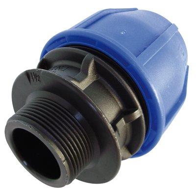 MANICOTTO A COMPRESSIONE FILETTO MASCHIO PN16 - MM 25X3/4M- 10 pezzi