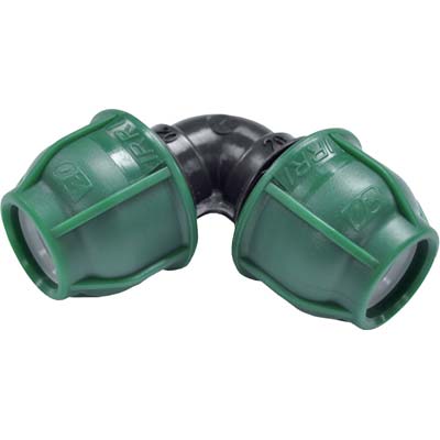 GOMITO A COMPRESSIONE PN10 - MM 32X32- 10 pezzi