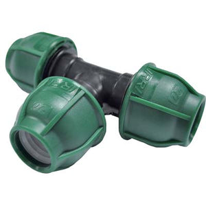 TEE A COMPRESSIONE PN10 - MM 25X25X25- 10 pezzi