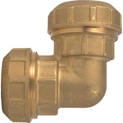 GOMITO A COMPRESSIONE PN25 750 ITAP - OTTONE MM 25X25- 2 pezzi