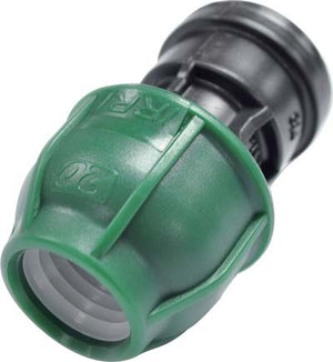 MANICOTTO A COMPRESSIONE FILETTO FEMMINA PN10 - MM 25X3/4F- 10 pezzi