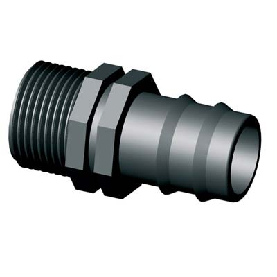 PORTAGOMMA PN FILETTO MASCHIO IRRITEC - MM 20X3/4M- 100 pezzi