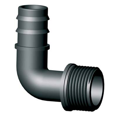 GOMITO PORTAGOMMA PN FILETTO MASCHIO IRRITEC - MM 16X1/2M- 100 pezzi