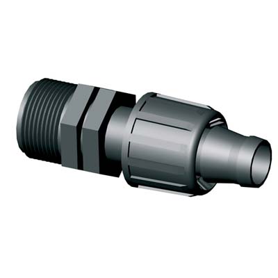 MANICOTTO FILETTO MASCHIO X MANICHETTA PN IRRITEC - MM 16X1/2M- 100 pezzi