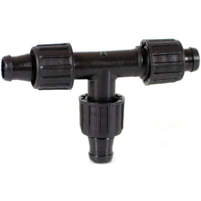 TEE X MANICHETTA PN IRRITEC - MM 16X16X16- 50 pezzi