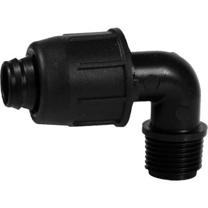 GOMITO A COMPRESSIONE FILETTO MASCHIO PN4 - MM 16X3/4M- 10 pezzi