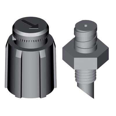 MICROSPRUZZATORE X IRRIGOCCIA 180  ° IRRITEC - F.MM 12 G.MT 24 BAR 2 LT/H 55- 100 pezzi