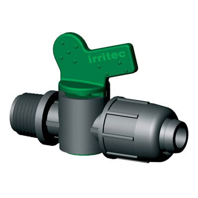 VALVOLA STRINGITUBO PN FILETTO MASCHIO IRRITEC - MM 16X1/2- 50 pezzi