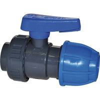 VALVOLA SFERA A COMPRESSIONE MONOGHIERA PN16  MM 25X3/4F