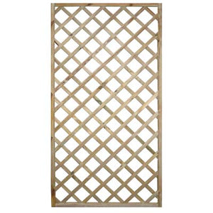 PANNELLO GRIGLIATO LEGNO EURO - PINO IMPREGNATO CORNICE MM 45X30 CM  60X180