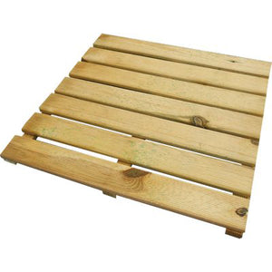 PAVIMENTO LEGNO EURO - PINO IMPREGNATO 7+3 LAMELLE CM 50X50 H.MM 24- 10 pezzi