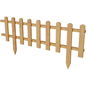 BORDURA AIUOLA CLASSIC LEGNO EURO - PINO IMPREGNATO CM 120 H.CM 40/65- 5 pezzi