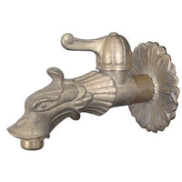 RUBINETTO ARTISTICO A SFERA LEONE STARS  OTTONE 1/2M