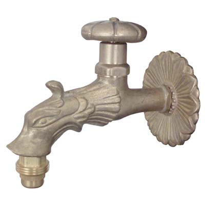 RUBINETTO ARTISTICO A VITE LEONE STARS  OTTONE 1/2M