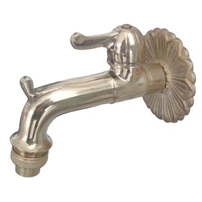 RUBINETTO ARTISTICO A SFERA IMPERO STARS  OTTONE 1/2M