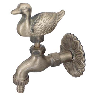 RUBINETTO ARTISTICO A VITE PAPERA STARS  OTTONE 1/2M MM 25