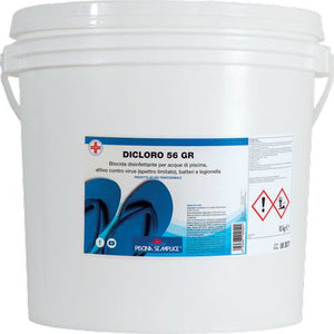 DICLORO X PISCINA GRANULARE KG 25 Piscina Semplice
