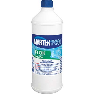 FLOCCULANTE X PISCINA MARTEN - LIQUIDO KG 1- 6 pezzi
