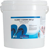 MULTIAZIONE X PISCINA PASTIGLIE KG 10=50XGR 200 Piscina Semplice