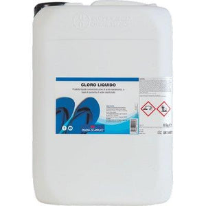 CLORO LIQUIDO X PISCINA STABILIZZATO KG 25  Piscina Semplice