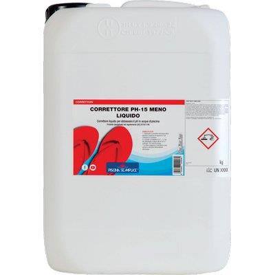 REGOLATORE PH MENO 15% X PISCINA LIQUIDO LT 25 Piscina Semplice