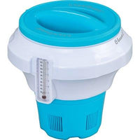 DOSATORE GALLEGGIANTE MAXI X PISCINA 58701 BESTWAY  + TERMOMETRO X PASTIGLIE GR 200