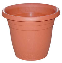 VASO TONDO THEA ICS - PP TERRACOTTA CM 18 H.CM 14- 12 pezzi