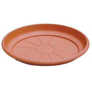 SOTTOVASO TONDO ERICA ICS - PP TERRACOTTA X VASO CM 46- 12 pezzi