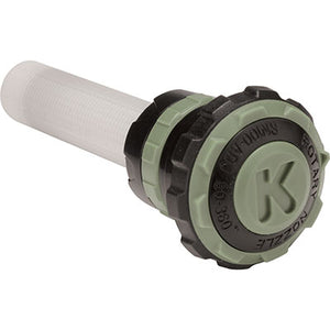 TESTINA IRRIGATORE POPUP STATICO ROTARY KRAIN  VERDE OLIVA STRISCIA SX MT 4,6X1,22