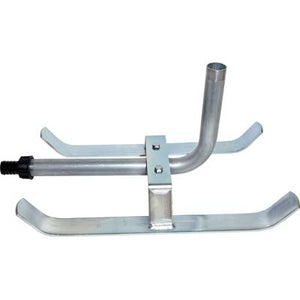 BASE A SLITTA IRRIGATORE MAXI  ACCIAIO ZINCATO 1M+PORTAGOMMA