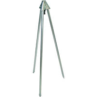 BASE TRIPODE X IRRIGATORE - ACCIAIO ZINCATO 1/2F+ INNESTO RAPIDO H.CM 80- 2 pezzi