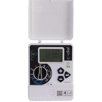 CENTRALINA IRRIGAZIONE CDIAL INTERNO RAIN  ZONE 4 VOLT 220/24 TRASF ESTERNO