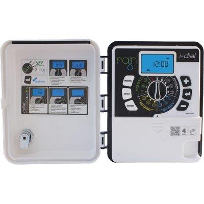 CENTRALINA IRRIGAZIONE IDIAL ESTERNO RAIN  ZONE 4 VOLT 220/24 TRASF INTERNO