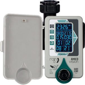 CENTRALINA IRRIGAZIONE AMICO +1 VISION RAIN  INNESTO RAPIDO 3/4F VOLT 3,7 MAH 2000