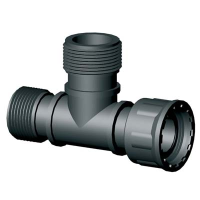 TEE MMF FASTSYSTEM - 1MMF- 10 pezzi