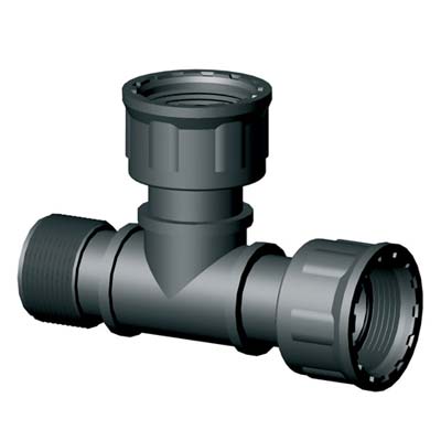 TEE FFM FASTSYSTEM - 1FFM- 10 pezzi