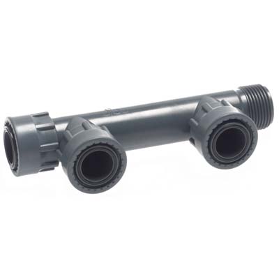 RAMPA DISTRIBUZIONE FASTSYSTEM - USCITE 2X1F- 2 pezzi