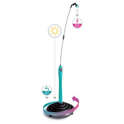 DOCCIA SOLARE SUNNY STYLE BLUE GF  H.CM 200