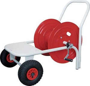 AVVOLGITUBO AP PORTAPOMPA  ACCIAIO VERN MT 200 MM 9X13 RUOTA 3,00X4 F.MM 20